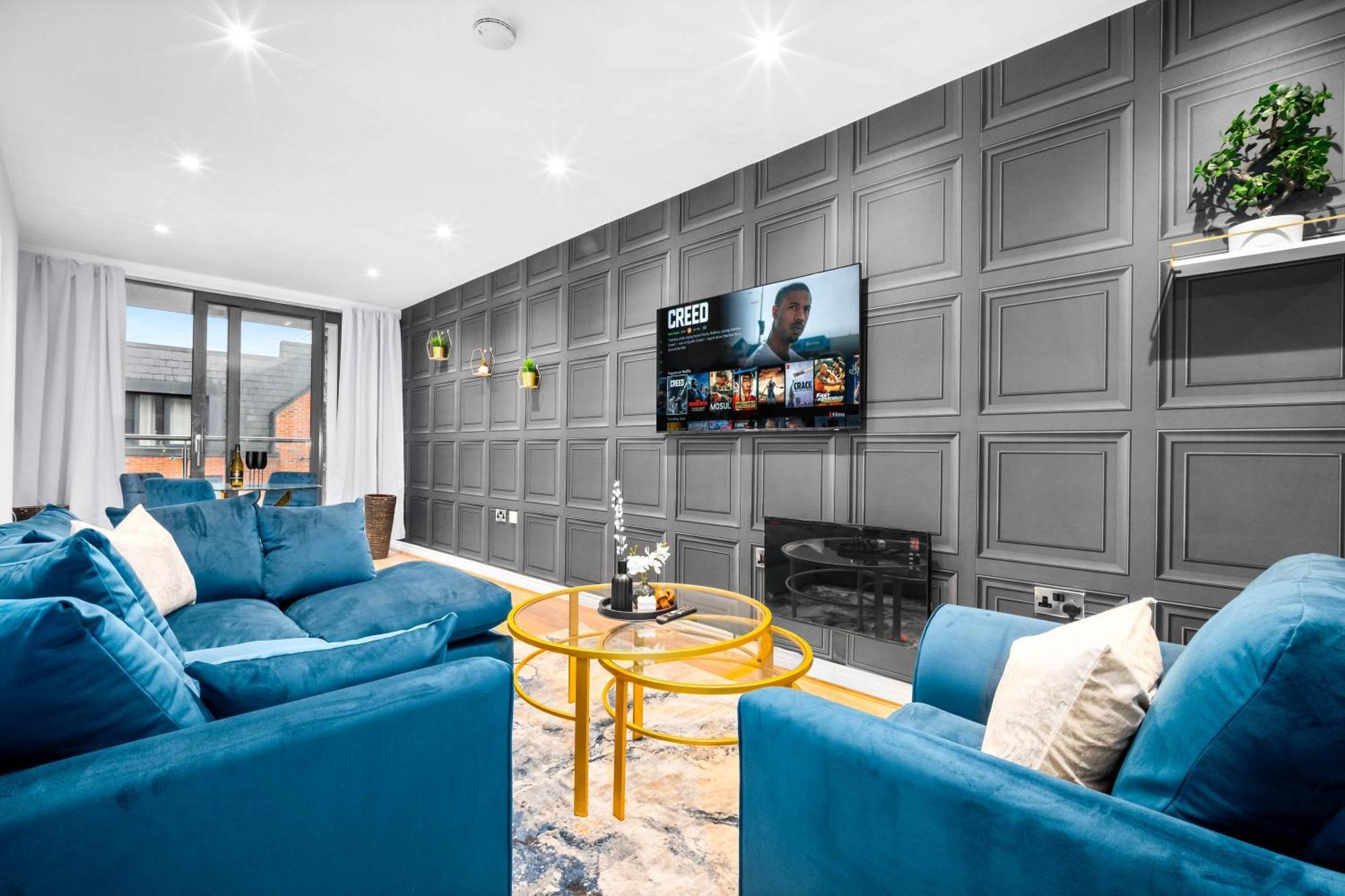 Luxury Two Bedroom Apartment - City Ceentre - Balcony - Jq - Netflix & Wifi - 11B Birmingam Exterior foto