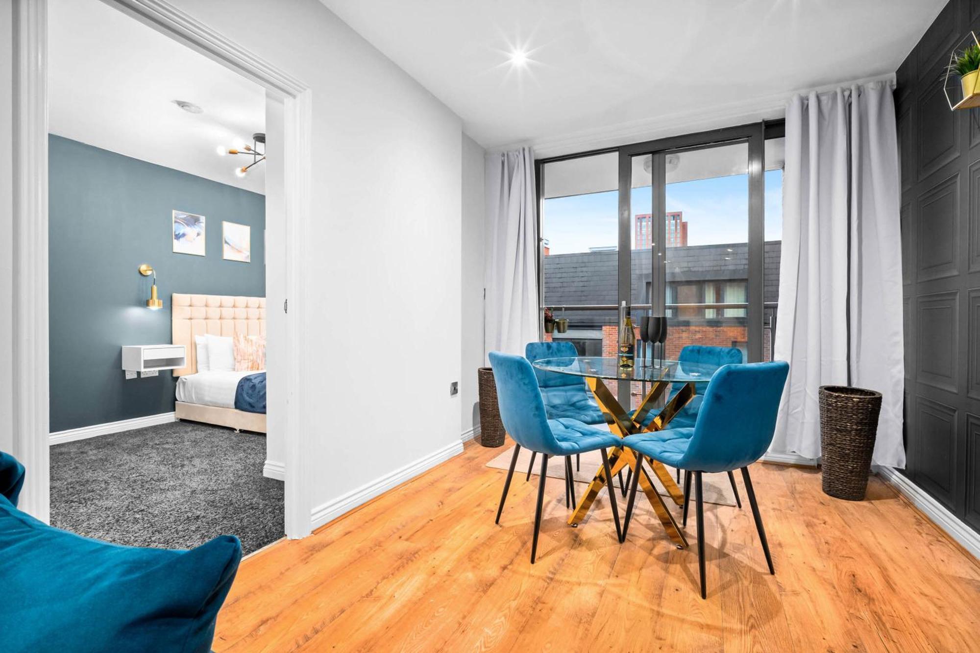 Luxury Two Bedroom Apartment - City Ceentre - Balcony - Jq - Netflix & Wifi - 11B Birmingam Exterior foto